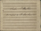 SILVA, José de Santa Rita Marques e, 1782-1837<br/>Sonata : P.ª Piano Forte / Da Composição de Fr. Joze Marques e S.ª [Entre 1800 e 1830]. - Partitura [6 f.] ; 224x296 mm