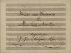 SILVA, José de Santa Rita Marques e, 1782-1837<br/>Thema, com Variaçoens : Para Piano Forte, ou Forte Piano / Compóstos por Fr. Joze Marques e Silva [Entre 1800 e 1830]. - Partitura [6 f.] ; 223x296 mm