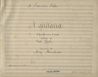 MACHADO, Augusto, 1845-1924<br/>A guitarra : Opereta em 1 acto ; palavras de Eça Leal / musica de Aug. Machado. - Lisboa 1877. - Partitura ([65] f.) ; 276x340 mm. - ([Espólio de Augusto Machado. Secção C: Compositor e maestro. Série 4: Música])