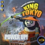 
						Power Up!  é uma expansão para o jogo King of Tokyo. Nesta expansão, depois de escolher um monstro, cada jogador pega as oito cartas de Evolução associadas com aquele monstro, embaralha as cartas, e cria um baralho pessoal. No final do turno de um jogador, se o monstro possuir três corações, o jogador compra uma carta de Evolução.<br />
Um jogador pode revelar e executar uma carta de Evolução a qualquer momento. Algumas evoluções são temporárias, permitindo um bônus de uma só vez, enquanto outros são permanentes, que permite rolar novamente um dado com resultado de 1 ou 2 a cada turno.<br />
Cada carta de Evolução também identifica se um monstro é um invasor, Mutante ou robô, e, embora não relevante para Power Up!, esta identificação pode entrar em jogo em futuras expansões.<br />
As regras para o King of Tokyo: Power Up! contém algumas variantes: Os jogadores começam com uma evolução aleatória em jogo, ou duas cartas e escolhem a que querem, ou elaboram um conjunto de evoluções antes do início do jogo. No entanto, o objetivo do jogo continua o mesmo: marcar 20 pontos ou ser o último monstro de pé no meio dos escombros do que foi Tóquio.					
				 -  Jogos Temáticos -  Tema de Cinema/TV/Rádio; Jogo de Dados; Ficção Científica -  Rolagem de Dados; Jogadores com Diferentes Habilidades; Rolagem de Dados; Seleção de Cartas