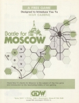 
						Relativamente simples jogo de guerra WW2. <br />
<br />
O jogo básico dura 7 rodadas de cada lado, as regras estabelecidas expandidas duplica isso. <br />
<br />
Muitos dos elementos de jogos de guerra são aqui apresentados: as zonas de controle, os resultados de combate em tabela, o movimento e os valores de combate, força total contra metade da força, os efeitos do terreno à deslocação e combate, turnos divididos em fases, e as condições meteorológicas para lama.					
				 -  Jogos de Guerra -  Imprima e Jogue; Segunda Guerra Mundial; Luta; Miniaturas -  Marcadores e Hexágonos; Rolagem de Dados; Jogo em Equipe; Movimento em Grades