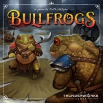 
						Em Bullfrog cada jogador controla um dos quatro exércitos de sapos que se enfrentam numa guerra pelo controle do pântano. Cada batalha é travada sobre uma vitória-régia e quem obtiver a maior força marca os pontos. Mas não esqueça que seus soldados devem saltar antes que ela se afunde!					
				 -  Jogos Familiares -  Animais; Jogo de Cartas; Colecionável; Ficção Científica -  Administração de Cartas; Controle/Influência de Área; Sistema de Pontos de Ação; Administração de Cartas