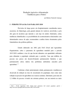 <BR>Data: 2002<BR>Conteúdo: Perspectivas da FAO para 2015-2030 -- As tendências da agricultura brasileira.<BR>Endereço para citar este documento: -www2.senado.leg.br/bdsf/item/id/148->www2.senado.leg.br/bdsf/item/id/148