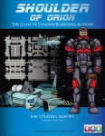 
						Shoulder of Orion é um jogo de ação que reproduz a invasão de espaçonaves. Dois jogadores construirão um tabuleiro modular único a cada partida. Um jogador assume o comando das forças atacantes e o outro das defensoras. A cada turno eles devem explorar o tabuleiro e resolver os combates gerados por suas movimentações.<br />
<br />
Os jogadores têm um número limitado de movimentos e peças militares que podem usar durante o jogo. O jogador atacante está tentando vencer através da obtenção de uma série de objetivos listados antes que se transcorram um determinado número de turnos. O defensor deve tentar impedir que isto ocorra.<br />
					
				 -  Jogos Temáticos -  Jogo de Dados; Ficção Científica; Imprima e Jogue; Labirinto -  Colocação de Peças; Controle/Influência de Área; Jogadores com Diferentes Habilidades; Rolagem de Dados