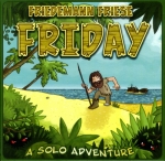 
						Friday, o segundo jogo do projeto Friese e Freitag, (Sexta-Feira Negra foi o primeiro) é sobre Robinson Crusoé e seu amigo Sexta-feira (Freitag).<br />
O jogador é Freitag e deve ajudar Robinson a sobreviver em uma ilha e prepará-lo para as últimas duas batalhas contra os piratas.<br />
Friday é um jogo de construção de baralho no qual o jogador tenta adicionar boas cartas para o deck e se livrar das más.<br />
Com esta mecânica o jogador luta contra os perigos. Se o jogador derrotar um perigo (carta), ele irá adicionar essa carta ao seu baralho (bom). Se perder contra um perigo, ele perde algumas fichas de saúde, mas pode se livrar de algumas cartas fracas.<br />
O jogador ganha se derrotar os piratas ao longo do jogo e perde se suas fichas de saúde acabarem.					
				 -  Jogos de Estratégia -  Jogo de Cartas; Livro; Luta; Náutico -  Administração de Cartas; Jogadores com Diferentes Habilidades; Rolagem de Dados; Posicionamento Secreto