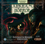 
						Innsmouth Horror apresenta vários novos conceitos de jogo para Arkham Horror, incluindo Histórias Pessoais únicas para cada investigador, bem como o Innsmouth Look. <br />
A cidade de Innsmouth é hostil com os investigadores, e eles podem serem jogados na cadeia para alimentar um Shoggoth enquanto procuram evidências na cidade para chamar os federais. No entanto, deixar Innsmouth apodrecer é uma má ideia, já que os Deep Ones irão se reunir e subir, trazendo com eles o Ancião. <br />
Innsmouth Horror adiciona 16 novos investigadores, oito novos antigos, dois novos arautos, cartas épicas de Batalha para os novos Antigos, mais de 30 novos marcadores de monstro, novos encontros, e um tabuleiro de expansão, com a cidade de Innsmouth. Acima de tudo, esta expansão adiciona mais de 300 novas cartas para o jogo base.					
				 -  Jogos Temáticos; Jogos de Estratégia -  Aventura; Ficção Científica; Horror; Livro -  Cooperativo; Movimento Ponto-a-Ponto; Jogadores com Diferentes Habilidades; Movimento Ponto-a-Ponto