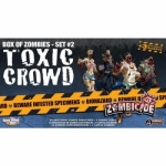 
						Esta caixa inclui 24 zumbis tóxicos e 6 cartas para adicionar ao baralho do jogo base.<br />
<br />
A maioria dos zumbis são do jogo Zombicide: Toxic City Mall, contanto há 3 zumbis com escultura exclusiva.<br />
<br />
Zumbis:<br />
15 Toxic Walkers <br />
6 Toxic Runners<br />
3 Balofo Tóxico<br />
<br />
Cartas N° 133-138					
				 -  Jogos Temáticos -  Horror; Miniaturas; Zumbis; Zumbis -  Administração de Cartas; Cooperativo; Jogadores com Diferentes Habilidades; Rolagem de Dados