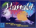 
						Hanabi - é a tradução da palavra japonesa para -fogos de artifício-. ?? um jogo cooperativo no qual os jogadores tentam criar o show perfeito de fogos de artifício, colocando as cartas na mesa na ordem certa.<br />
<br />
O baralho é composto por cinco cores diferentes de cartas, numeradas de 1-5 em cada cor. Para cada cor, os jogadores tentam colocar uma linha na ordem correta 1-5. Parece fácil, certo? Bem, não exatamente. Como neste jogo você segura suas cartas de modo que elas são visíveis apenas para os outros jogadores. <br />
Para ajudar outros jogadores a jogar uma carta, você deve dar-lhes dicas sobre os números ou as cores. Os jogadores devem agir como uma equipe para evitar erros e terminar a queima de fogos antes que acabe as cartas.					
				 -  Jogos Familiares -  Jogo de Cartas; Dedução; Civilização; Construção de Cidades -  Administração de Cartas; Colocação de Peças; Cooperativo; Memória