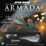 
						Massive Star Destroyers voam para a batalha contra corvetas e fragatas Rebeldes. Bancos de turbolasers desencadeiam voleios torrenciais de fogo contra esquadrões de X-Wing e TIEs. Equipes de engenharia correm para encaminhar energia adicional para falhas nos escudos. Explosões e laser incendeiam todo o campo de batalha. Mesmo uma única nave pode mudar o rumo da batalha. <br />
<br />
Em Star Wars: Armada, você assume o papel de almirante da frota, servindo com a Marinha Imperial ou com Aliança Rebelde. Você monta sua frota e enfrenta o inimigo. Usando a ferramenta de manobra única do jogo, você orienta suas naves capitais em todo o campo de batalha, mesmo enquanto esquadrões de caças passam em torno delas. Então, quando essas naves trocam fogo, é o seu trabalho emitir os comandos táticos que vão decidir o curso da batalha e, talvez, o destino da galáxia.					
				 -  Jogos Customizáveis -  Tema de Cinema/TV/Rádio; Ficção Científica; Miniaturas; Fantasia -  Ação / Movimento Programado; Jogadores com Diferentes Habilidades; Rolagem de Dados; Construção de Rotas