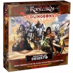 
						-Runicards: Dungeons - Desafios do Deserto- (RDDD) é um jogo de tabuleiro de ação, estratégia e aventura, que se passa no mesmo universo do cardgame -Runicards: Batalha pela Terra do Fogo- (RBTF). Jogadores novos não precisam do jogo original para jogar, mas jogadores veteranos vão se sentir a vontade com esse novo jogo. <br />
<br />
Este é um jogo cooperativo, inicialmente para 1 a 4 participantes. Isso quer dizer que você e seus amigos não estão tentando derrotar um ao outro, mas vão juntos, enfrentar os desafios do tabuleiro e tentar vencer em grupo cada partida. O jogo usa cartas de Runas e cartas de Habilidades para resolver as ações de cada jogador e nos combates contra os monstros e a cada turno novas salas são reveladas no tabuleiro e formam o que chamamos de -dungeon-. <br />
<br />
Novas salas podem possuir monstros e armadilhas que quando derrotados concedem pontos de experiência para o grupo. Você poderá usar esses pontos para comprar novas cartas de habilidade, cartas de Runas ou subir seu herói de nível. Derrotar monstros permite comprar uma carta de tesouro e equipar seu herói com itens poderosos que o ajudarão nas aventuras futuras. <br />
<br />
O jogo sempre termina quando um dos participantes revela uma das salas especiais do jogo e ativa um -evento-. São 20 eventos iniciais na caixa básica e cada um deles conta um pouco da história do herói que revelou a sala especial e adiciona um desafio emocionante para terminar a partida. Você pode ter encontrado uma Múmia que manteve seu mestre preso nos últimos meses ou a pirâmide que você estava começa a desmoronar enquanto o tesouro que pode revelar o assassino de seus pais esta na mão de um dos vilões. <br />
<br />
Cada partida demora cerca de 20 minutos por jogador e existem regras para você jogar partidas rápidas, ou campanhas. Os jogos rápidos são perfeitos para uma tarde chuvosa, enquanto o modo campanha permitirá que você jogue sempre com o mesmo herói e veja ele ganhar gradativamente mais e mais  -  Jogos Temáticos -  Fantasia; Luta; Fantasia; Humor -  Administração de Cartas; Jogadores com Diferentes Habilidades; Leilão; Movimento Ponto-a-Ponto