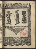 HURTADO, Luís<br/>Romance de las notables cosas que tiene la imperial ciudad de Toledo / nuevamente añadido por Luys Hurtado.... - [S.l. : s.n., 15--]. - [4] f. ; 4º (20 cm)