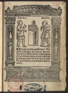 RIBEIRO, Bernardim, 1482-1552<br/>Trouas de dous pastores .s. Siluestre e Amador. / Feytas por Bernaldim [sic] ribeyro. Nouamente empremidas Com outros dous romãces com suas grosas.... - [Lisboa : Germão Galharde], 1536. - [4] f. ; 4º (22 cm)