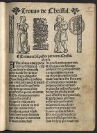 FALCAO, Cristóvão, 1515-1557?<br/>Trouas de Chrisfal. - [Lisboa? : Germão Galharde, até 1536]. - [8] f. ; 4º (22 cm)
