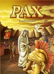 
						Entre em Roma na época dos levantes de escravos sob Spartacus! Os rebeldes fugitivos conseguiram ganhar influência e poder. Roma tentara minar os exércitos mais fortes dos escravos, a fim de restaurar a -pax-, ou a paz -, mas apenas para o ganho pessoal.<br />
Será que o império colapsa sob a tensão, ou será que as suas promessas aos insurgentes irão comprá-los para o seu lado?<br />
<br />
Os jogadores desempenham o papel dos escravos fugidos que tentam aumentar a sua esfera de influência e minar a instituição romana. Usando suas cartas, eles expandem o seu poder em sete categorias diferentes. No final do jogo, cada jogador tenta ser mais forte do que Roma - e, é claro, mais forte do que qualquer adversário. Através de intriga, no entanto, um jogador pode juntar forças com Roma e, assim, contribuir para a sua vitória sobre a revolta de escravos.<br />
<br />
PAX é um jogo multi-facetado de gestão de cartas e influência em que cada carta requer uma decisão tática complicada. Com duas cópias do jogo, até oito jogadores podem competir por uma posição no Império Romano.					
				 -  Jogos de Estratégia -  Civilização; Civilização -  Administração de Cartas; Jogadores com Diferentes Habilidades; Movimento em Grades; Movimento Ponto-a-Ponto