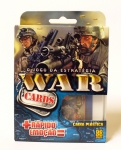 
						War Cards é a nova versão de War, com partidas mais rápidas, mas com a mesma emoção! Para jogar você também terá um objetivo para cumprir e territórios para conquistar, tudo através de batalhas com dados (que agora estão em cartas). Para ajudá-lo, você terá ainda cartas especiais, além de toda a sua estratégia!					
				 -  Jogos de Guerra -  Jogo de Cartas; Jogo Festivo; Luta; Renascença -  Administração de Cartas; Colecionar Componentes; Rolar e Mover; Alocação de Trabalhadores