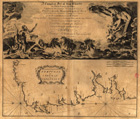 ALAGNA, J. Giacomo fl. 1760-1767<br/>A complete set of new charts on thirty-eight large plates containing an accurate survey of the coast of Portugal and the Mediterranean sea in which are included seventy-five charts / Giacomo Alagna of Messina. - London : J. Mount and Page, 1764. - 1 atlas,36 f. com mapas ; 61 cm
