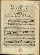 PORTUGAL, Marcos, 1762-1830<br/>Qual Pollor recitº. and Son Regina air : in the opera of Semiramide / composed by Marcus Portogallo. - London : L. Lavenu, [181-]. - 1 partitura (4 p.) ; 34 cm. - (New Musical Circulating Library)