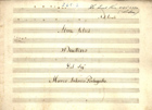 PORTUGAL, Marcos, 1762-1830<br/>Alme felici : Duettino : NellªAdrasto / Del Sig.r Marco Antonio Portugallo [Entre 1800 e 1810]. - Partitura [14 f.] ; 232x318 mm