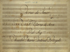 PORTUGAL, Marcos, 1762-1830<br/>Aria de Tenor : Nel Ritorno di Serse / Del Sig.re Maestro Marco Antonio Portugallo [Entre 1820 e 1840]. - Partitura [4 f.] ; 230x323 mm