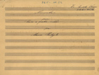 PORTUGAL, Marcos, 1762-1830<br/>Minuete : para Cravo a quatro mãos / por Marcos Portugal [Entre 1860 e 1870]. - Partitura [2 f.] ; 215x295 mm