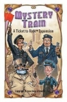 
						Ticket to Ride: Mystery Train Expansion acrescenta algumas cartas para o baralho do jogo base. Estas adições não são bilhetes reais, no entanto. Em vez disso, elas são cartas especiais que lhe permitem obter pontos de bônus no final do jogo, com exceção de uma carta que permite que você olhe através de todo o baralho de bilhetes e pegue qualquer carta que desejar.<br />
<br />
Uma carta permite duplicar o valor de qualquer bilhete que você faça (só para cartas no valor de 10 ou menos), dá-lhe pontos de bônus para fazer um percurso atravessando o país, dá-lhe pontos de bônus para a rota costa-oeste e lhe dá pontos de bônus para ligar a maioria das cidades.					
				 -  Jogos Familiares -  Trens; Transporte; Viagem -  Administração de Cartas; Colecionar Componentes; Construção de Rotas