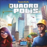 
						Cada jogador constrói sua própria metrópolis em Quadrópolis (anunciado anteriormente como City Mania), mas irão competir uns com os outros pelos shoppings, parques, serviços públicos, e outras estruturas a serem colocadas nela.<br />
<br />
A partida dura quatro rodadas, e em cada rodada os jogadores primeiro abaixam os tiles para a rodada apropriada randomicamente em uma grade de 5 x 5. Cada jogador tem quatro arquitetos numerados de 1 a 4 e em um turno, o jogador coloca o arquiteto próximo a uma linha ou coluna da grade, reivindica o tile que estiver mais longe do número do arquiteto do local onde foi colocado (o quarto tile é para o arquiteto #4), coloca aquele tile no local apropriado na grade de 4 x 4 que é o tabuleiro da cidade do jogador, então reivindica qualquer recurso associado com aquele tile (habitantes ou energia).<br />
<br />
Quando um jogador pega um tile, uma figura é colocada no local vazio e o próximo jogador não pode colocar um arquiteto na mesma linha ou coluna que esta figura está localizada. E mais, você não pode colocar um arquiteto em cima de outro, portanto cada atribuição reduz as opções de jogo para você e todos os outros durante a rodada. Depois que todos os quatro jogadores tiverem colocado seus quatro arquitetos, a rodada se encerra, todos os tiles remanescentes são removidos e os tiles para a próxima rodada são colocados.<br />
<br />
Após quatro rodadas, a partida termina. Os jogadores podem mover os habitantes e a energia entre seus tiles a qualquer momento durante a partida para ver como maximizar sua pontuação. Ao final da partida, então eles pontuam por cada um dos seis tipos de construções dependendo do quão bem construíram sua cidade - contanto que eles tenham ativado suas construções com habitantes e energia como requerido:<br />
<br />
- Construções residenciais pontuam conforma sua altura.<br />
- Shoppings pontuam dependendo da quantidade de consumidores que tenham.<br />
- Serviços Públicos pontuam dependendo do número -  Jogos de Estratégia -  Construção de Cidades; Luta; Medieval; Miniaturas -  Colecionar Componentes; Campanha/ Batalhas Dirigidas por Cartas; Jogadores com Diferentes Habilidades; Marcadores e Hexágonos