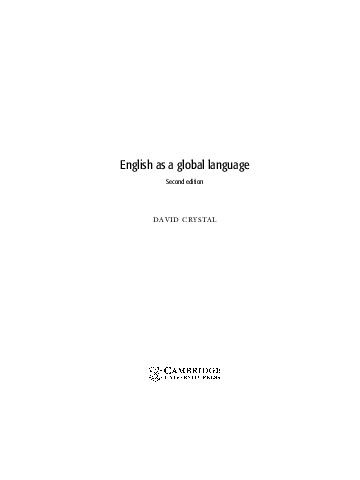 Ingles como Lingua Global