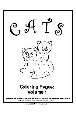 Gatos encantadores desenhos animados. Bons desenhos de linha de qualidade. Alguns deles são guarenteed para fazer o amante do gato sorriso.Melhor Uso: As crianças mais jovens, linha arte para o artesanato