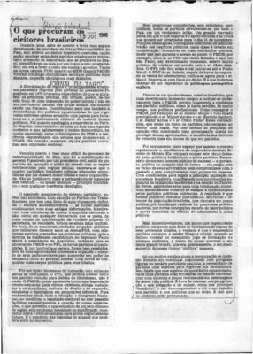 <BR>Data: 15/07/1986<BR>Fonte: Jornal da Tarde, 15 jul. 1986<BR>Endereço para citar este documento: ->www2.senado.leg.br/bdsf/item/id/496676