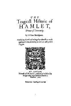 Livros classicos teatro. Hamlet é uma tragédia de William Shakespeare, escrita entre 1599 e 1601. A peça, situada na Dinamarca, reconta a história de como o Príncipe Hamlet tenta vingar a morte de seu pai Hamlet, o rei, executando seu tio Cláudio, que o envenenou e em seguida tomou o trono casando-se com a mãe de Hamlet. A peça traça um mapa do curso de vida na loucura real e na loucura fingida — do sofrimento opressivo à raiva fervorosa — e explora temas como a traição, vingança, incesto, corrupção e moralidade.