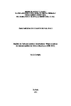   Hipólito da Costa em Londres: libertadores, whiggs e radicais no discurso político do Correio Braziliense (1808-1812) Faculdade de Filosofia, Letras e Ciências Humanas / História Social