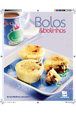 Receitas de bolos e bolinhos