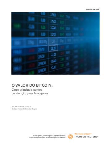 O Valor do Bitcoin para Advogados