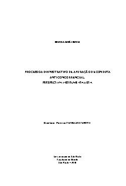   Faculdade de Direito / Direito Processual Universidade de São Paulo