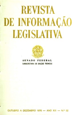 <BR>Data: 10/1976<BR>Endereço para citar este documento: ->www2.senado.leg.br/bdsf/item/id/496785