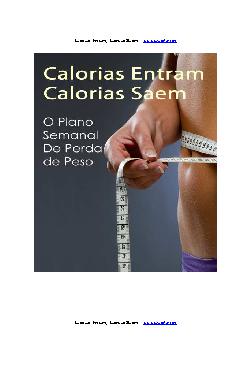 Calorias Entram Calorias Saem