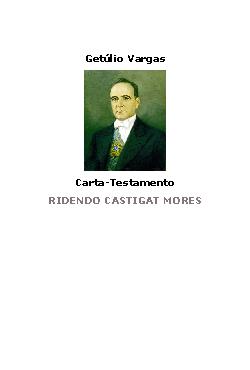 Carta Testamento