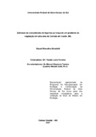 Estrutura de comunidades, lagartos, Cerrado, estrutura