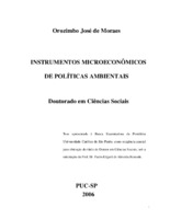 Economia ambiental, Política economica, Microeconomia