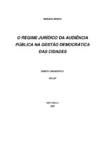 Democracia - Participação popular - audiência Pública