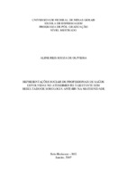 Saúde materno-infantil, Sorodiagnóstico de HIV, Representações sociais
