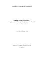 Violência, crianças e adolescentes, cultura política, politicas públicas Vitória da Conquista