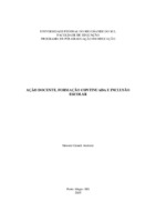 ação docente; formação continuada; processos de inclusão escolar.