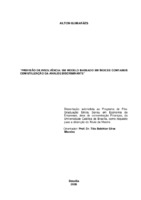 Insolvência, variáveis preditoras, pode discriminatório.