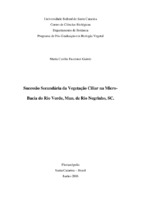 regeneração natural, levantamento florístico e processos