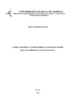 Física moderna e contemporânea, Ensino Médio, Livro Didático