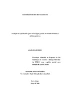 - UFRGS/GENÉTICA E BIOLOGIA MOLECULAR - GENÉTICA - 2006 - 268