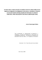  - USP/SC/ARQUITETURA E URBANISMO - ARQUITETURA E URBANISMO - 2008