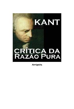 Crítica da Razão Pura