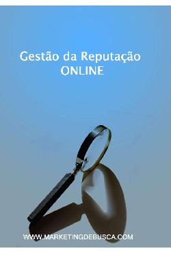 Gestão de Reputação Online